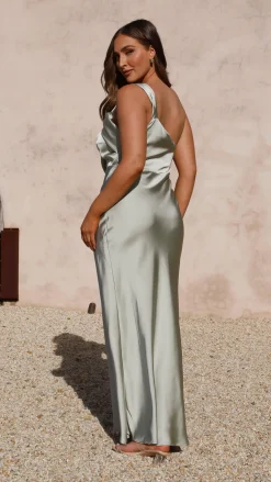 Alive Girl Dresses|Bridesmaid^Greta Maxi Dress - Olive
