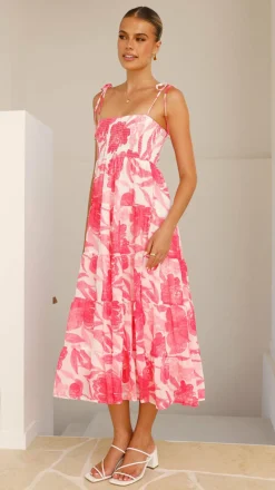 Pink Diamond Sale Dresses^Gwynne Maxi Dress - Pink Print
