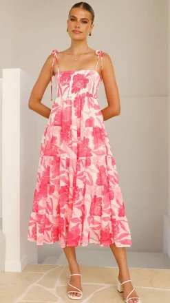 Pink Diamond Sale Dresses^Gwynne Maxi Dress - Pink Print