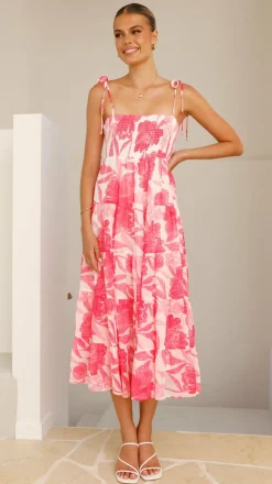 Pink Diamond Sale Dresses^Gwynne Maxi Dress - Pink Print