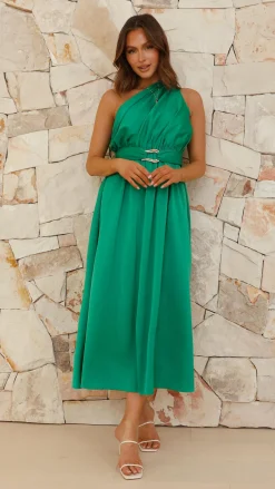 YH AND CO Dresses|Maxi^Hadas Maxi Dress - Green