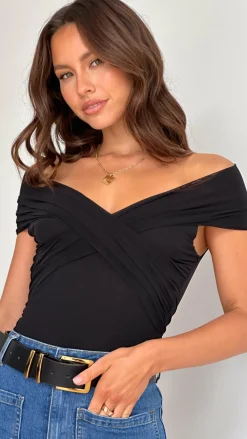 Burans Tops^Haiku Bodysuit - Black