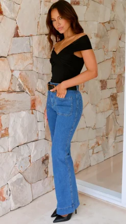 Burans Tops^Haiku Bodysuit - Black