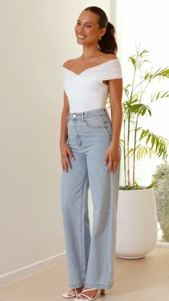 Burans Tops^Haiku Bodysuit - White