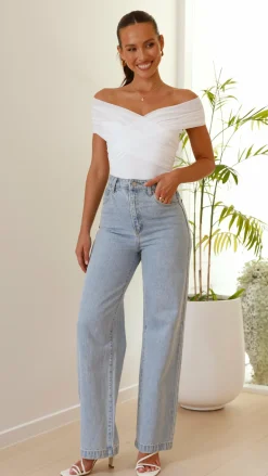 Burans Tops^Haiku Bodysuit - White