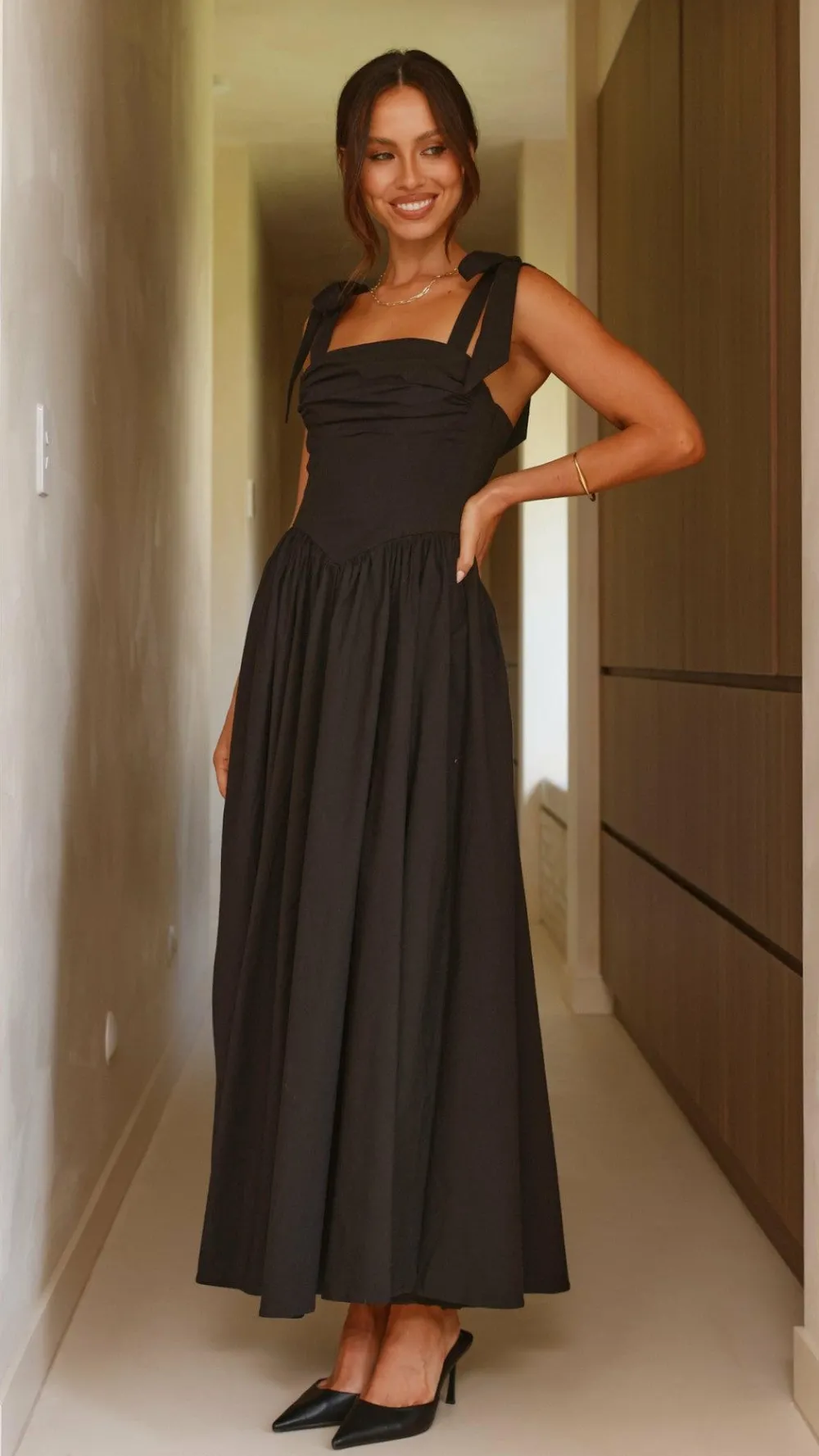 SASHA (BNE) Dresses|Maxi^Haisley Maxi Dress - Black
