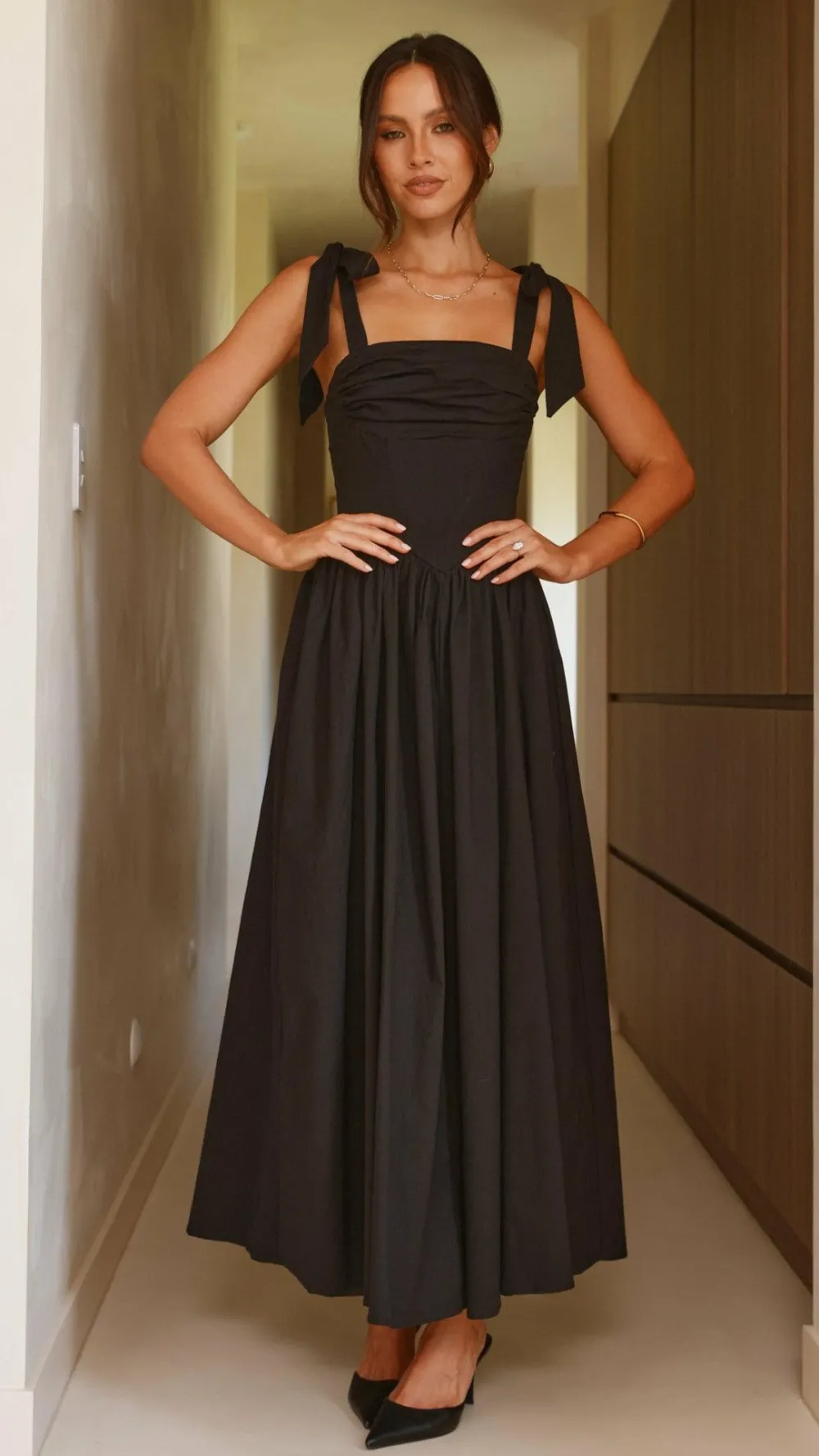 SASHA (BNE) Dresses|Maxi^Haisley Maxi Dress - Black