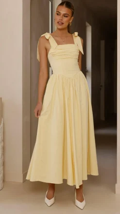 SASHA (BNE) Dresses|Maxi^Haisley Maxi Dress - Yellow
