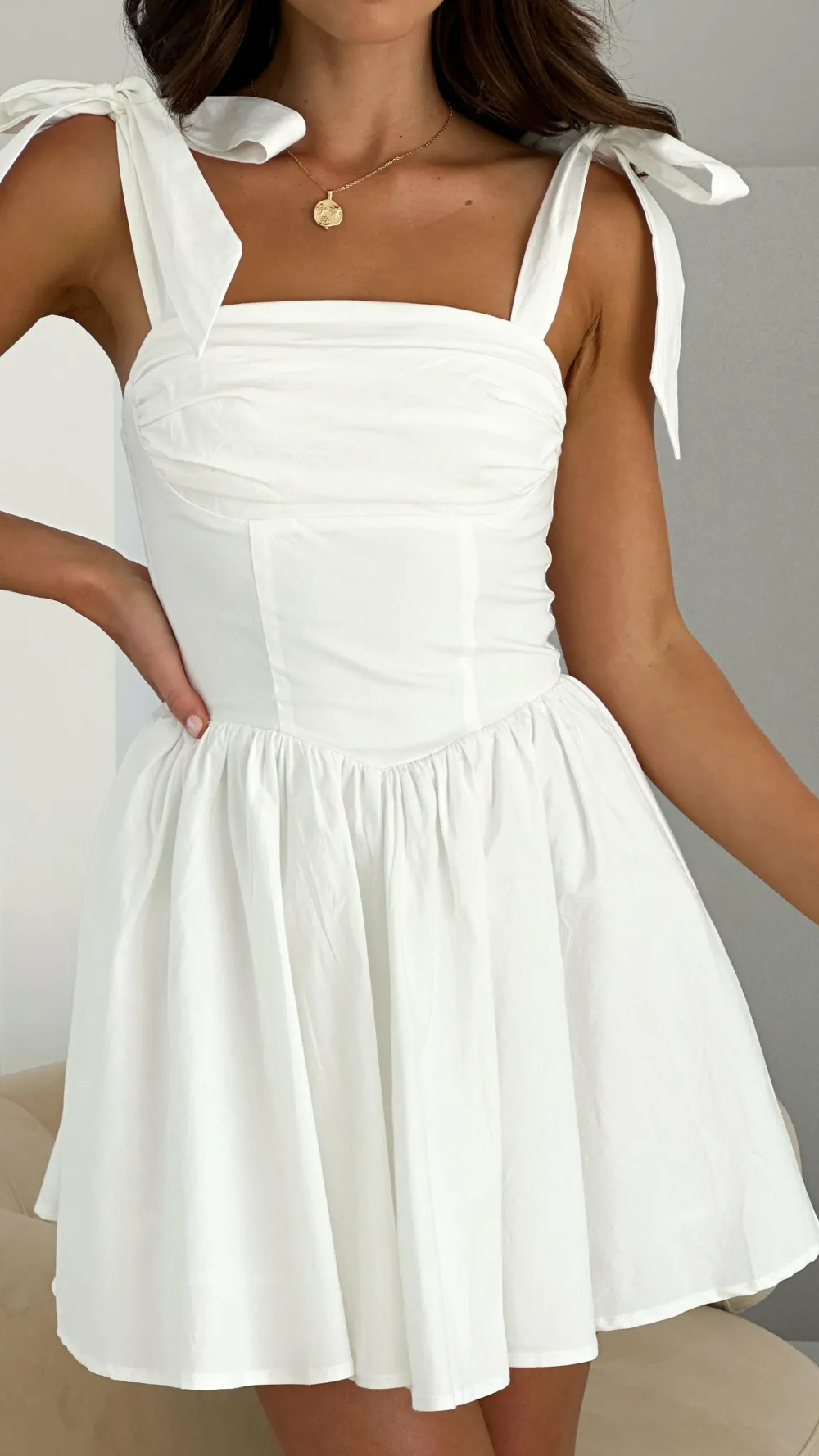 SASHA (BNE) Hen'S Collection|Dresses^Haisley Mini Dress - White