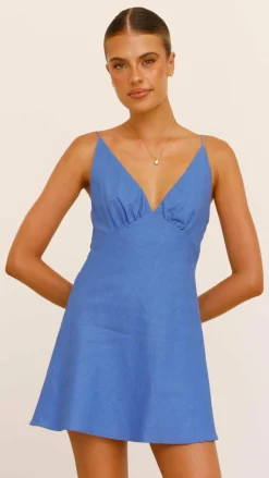 Alive Girl Dresses|Casual^Halina Mini Dress - Blue