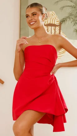 SASHA (BNE) Dresses|Mini^Hanae Mini Dress - Red