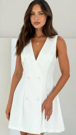 SASHA (BNE) Dresses|Mini^Hani Mini Dress - White