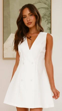 SASHA (BNE) Dresses|Mini^Hani Mini Dress - White