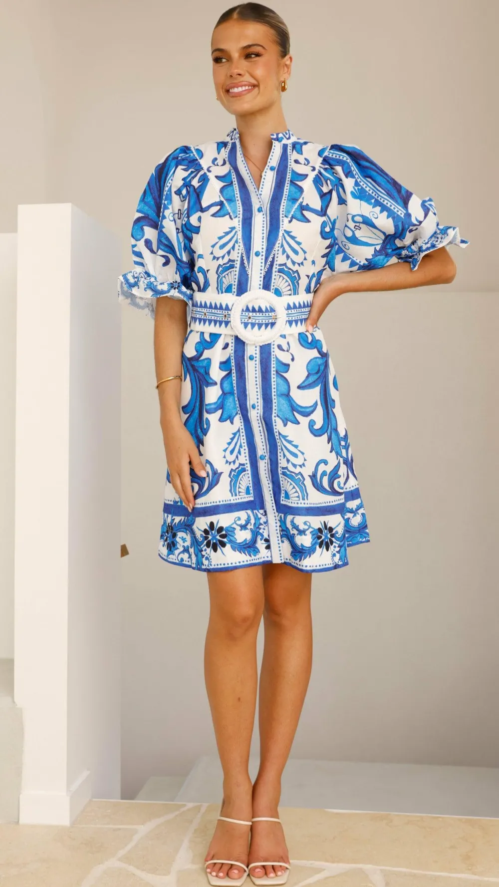 Bubblegum Dresses|Mini^Hannah Mini Dress - Paradise
