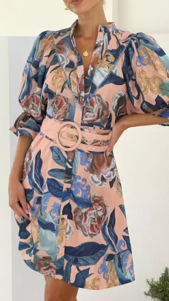 Bubblegum Dresses|Mini^Hannah Mini Dress - Rosa