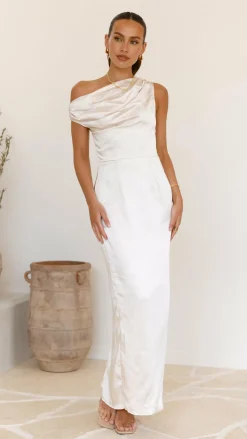 SASHA (BNE) Sale Evening|Sale Dresses^Harlowe Maxi Dress - Champagne