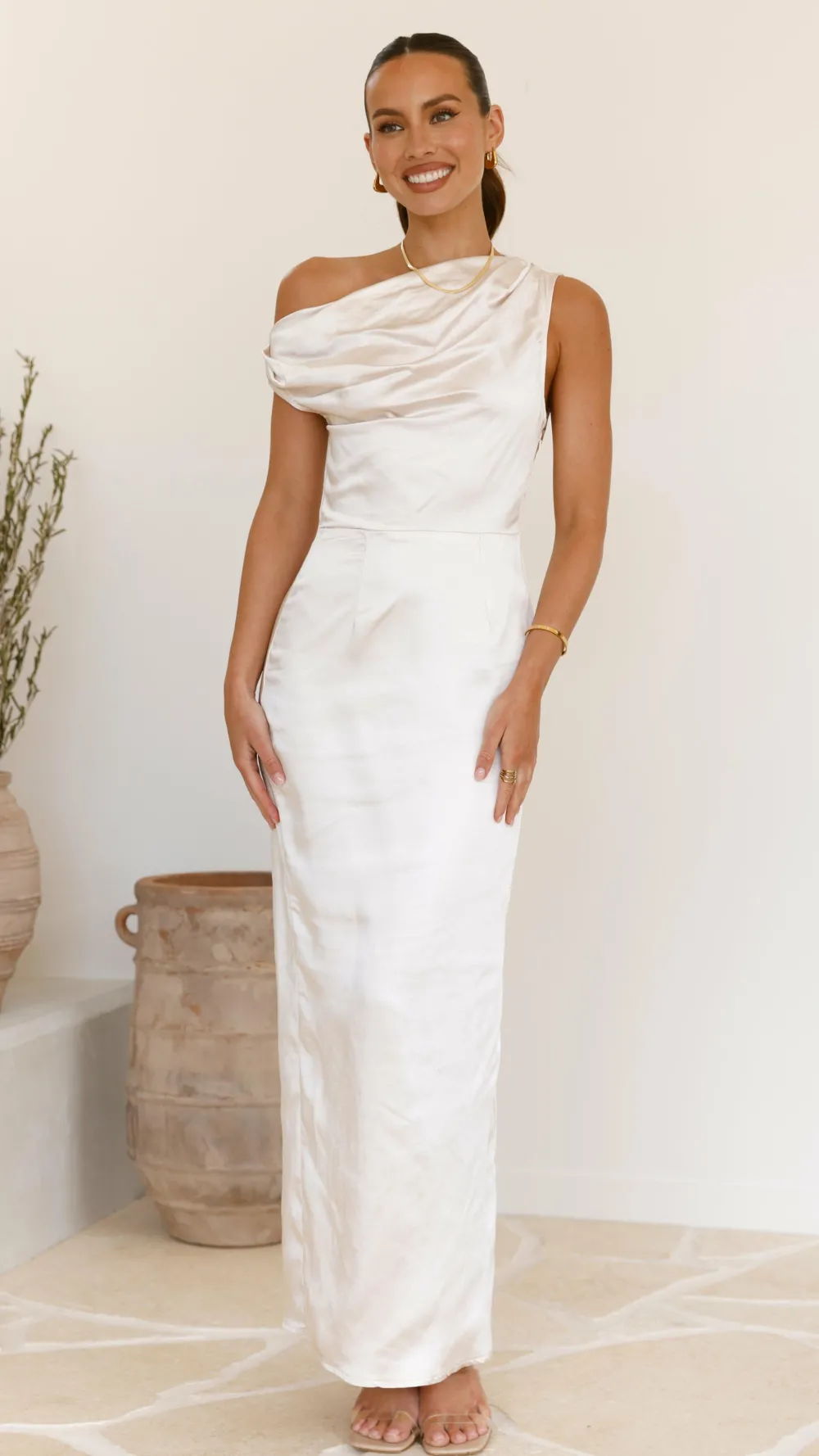 SASHA (BNE) Sale Evening|Sale Dresses^Harlowe Maxi Dress - Champagne