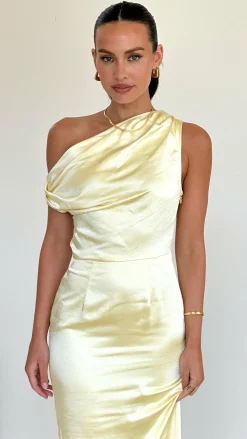 SASHA (BNE) Mon Cheri|Dresses^Harlowe Maxi Dress - Yellow