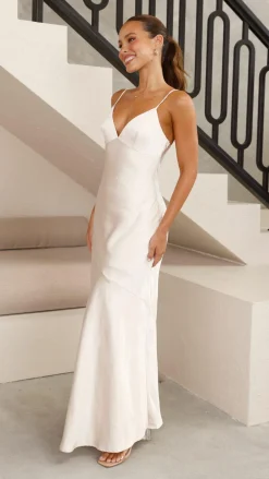 LILYWHYT Sale Evening|Sale Dresses^Helena Maxi Dress - Champagne