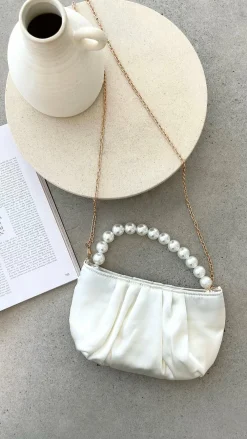 Angel Whisper Bags|Hen'S Collection^Hepburn Purse - Ivory