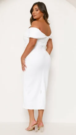 LILYWHYT Hen'S Collection|Dresses^Holly Midi Dress - White