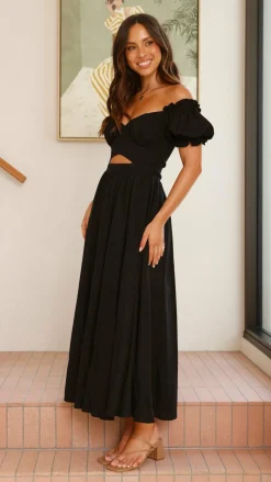 Pink Diamond Sale Dresses^Hulu Maxi Dress - Black