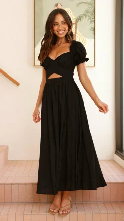 Pink Diamond Sale Dresses^Hulu Maxi Dress - Black