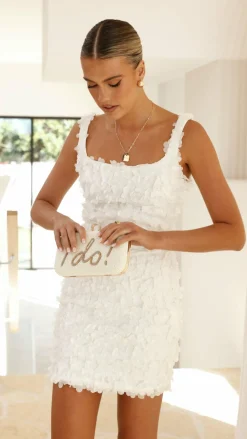 Angel Whisper Bags|Bridal Accessories^I DO Sequin Clutch - Gold/White