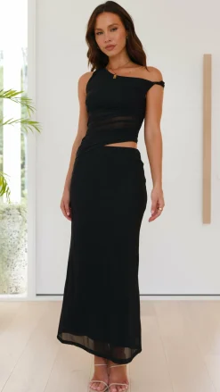SASHA (BNE) Dresses|Maxi^Iantha Maxi Dress - Black