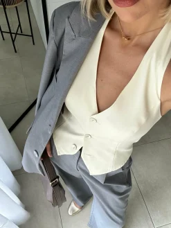 SASHA (BNE) Sets|Tops^Idola Crop Top - Butter