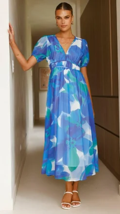 Pink Diamond Sale Dresses^Ilah Maxi Dress - Blue/Green