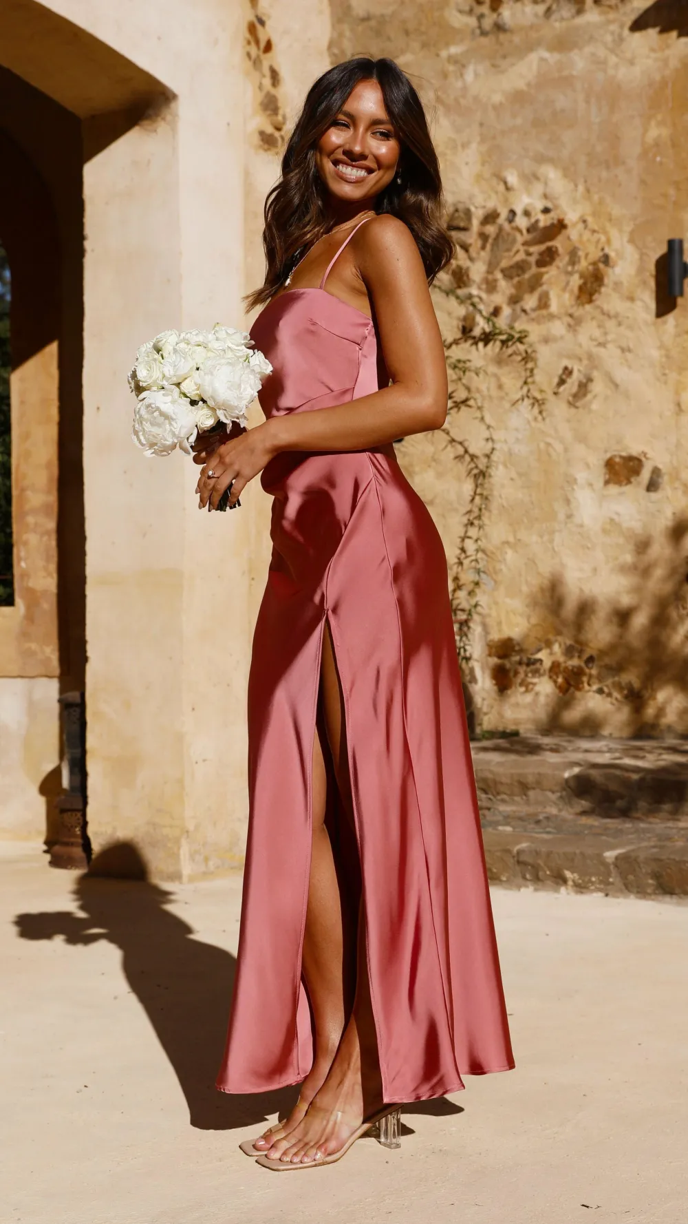 Alive Girl Je T'Aime|Dresses^Ilana Maxi Dress - Baked Rose