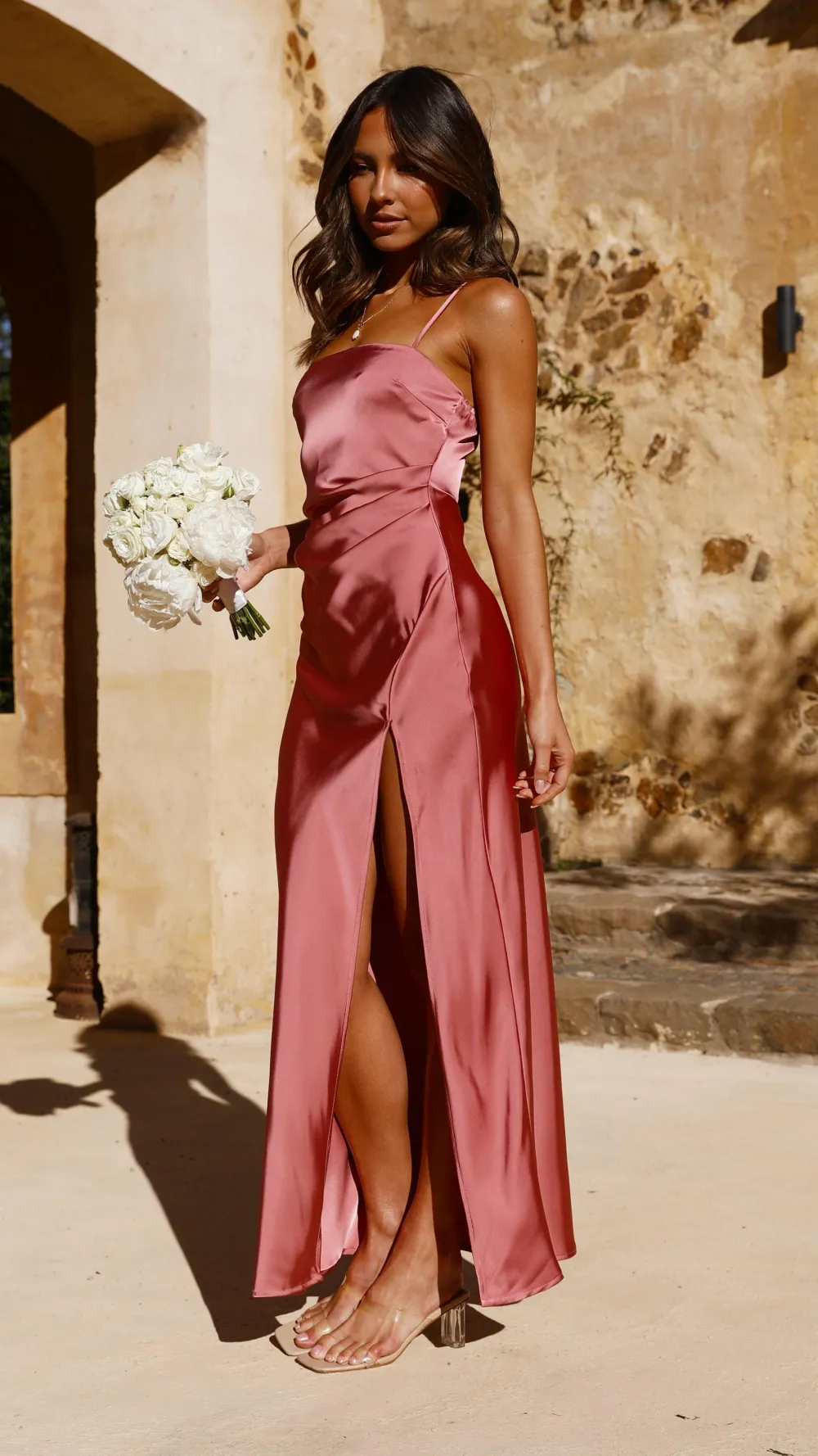Alive Girl Je T'Aime|Dresses^Ilana Maxi Dress - Baked Rose