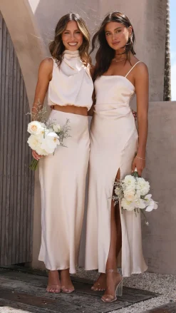 Alive Girl Je T'Aime|Dresses^Ilana Maxi Dress - Champagne