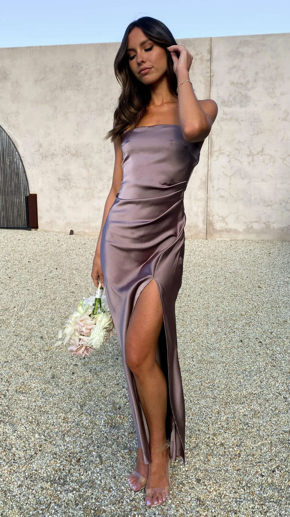 Alive Girl Je T'Aime|Dresses^Ilana Maxi Dress - Mushroom