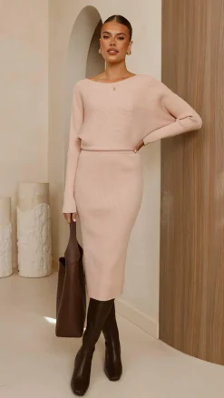 Amore Agencies Knitwear|Knitwear^Iluka Knit Midi Skirt - Camel