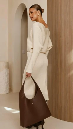 Amore Agencies Knit Tops|Knitwear^Iluka Knit Top - Beige