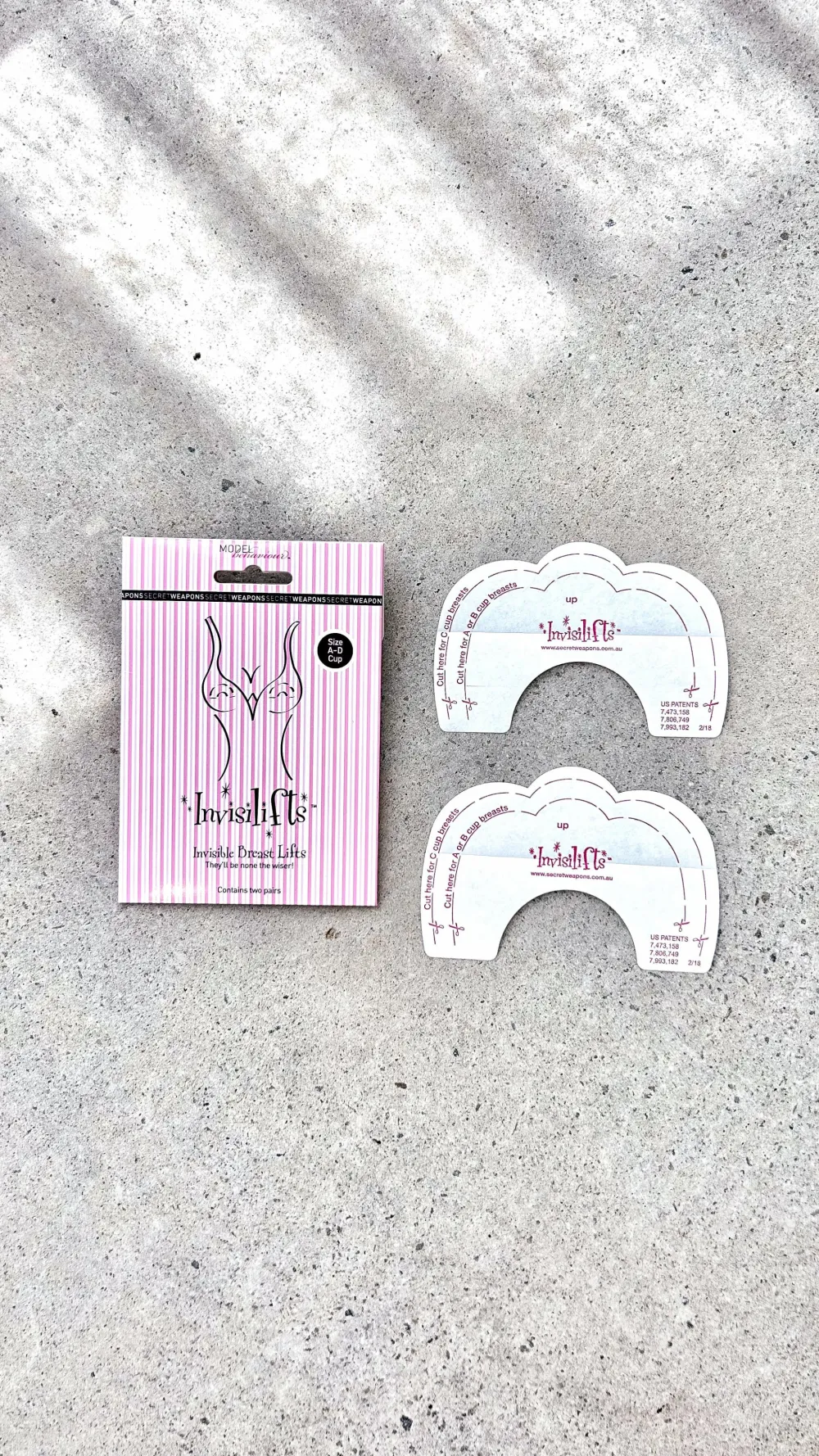 Secret Weapons Beauty|Booby Tape And Bra Accessories^Invisilifts - Breast Lifts