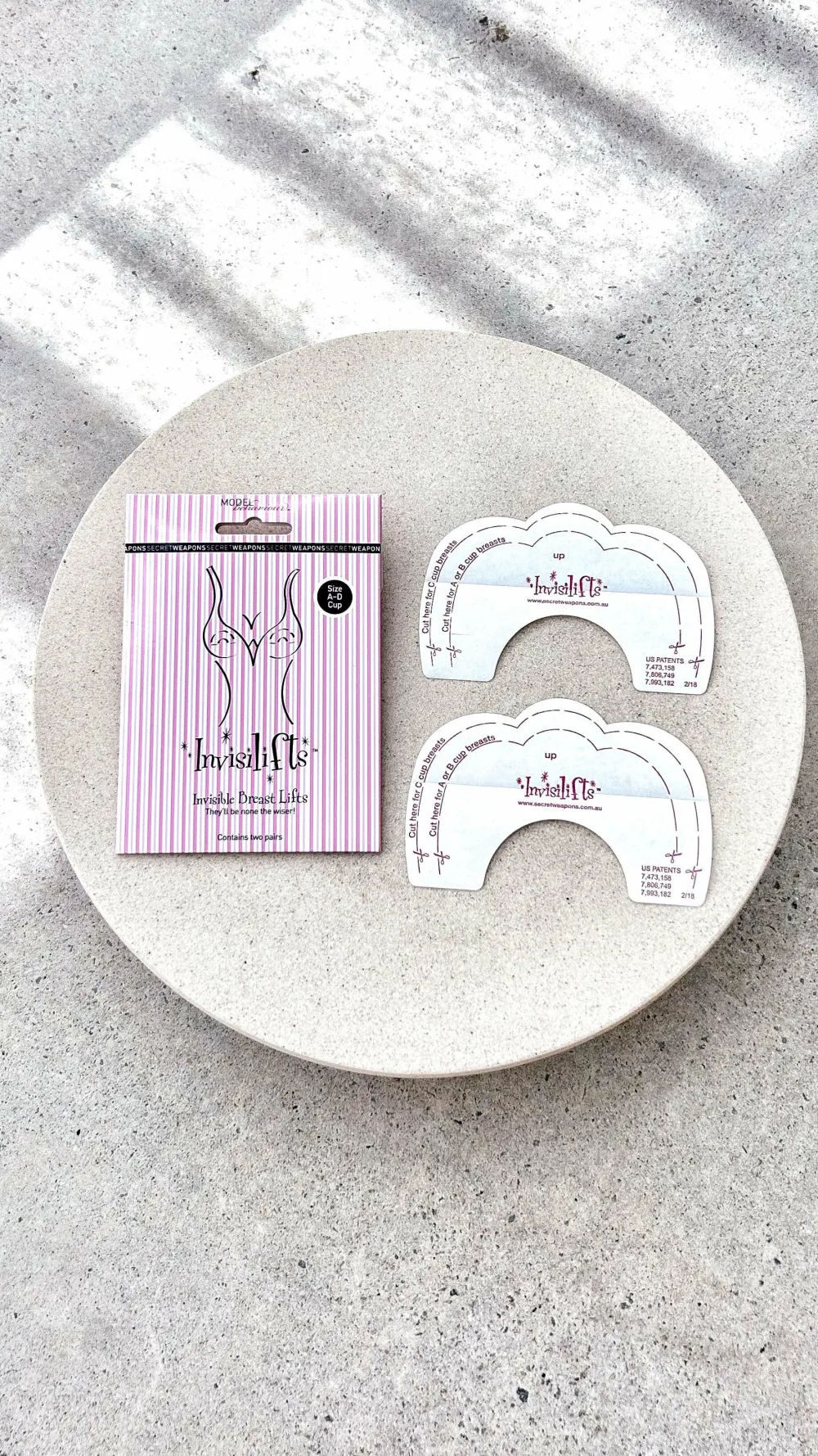 Secret Weapons Beauty|Booby Tape And Bra Accessories^Invisilifts - Breast Lifts