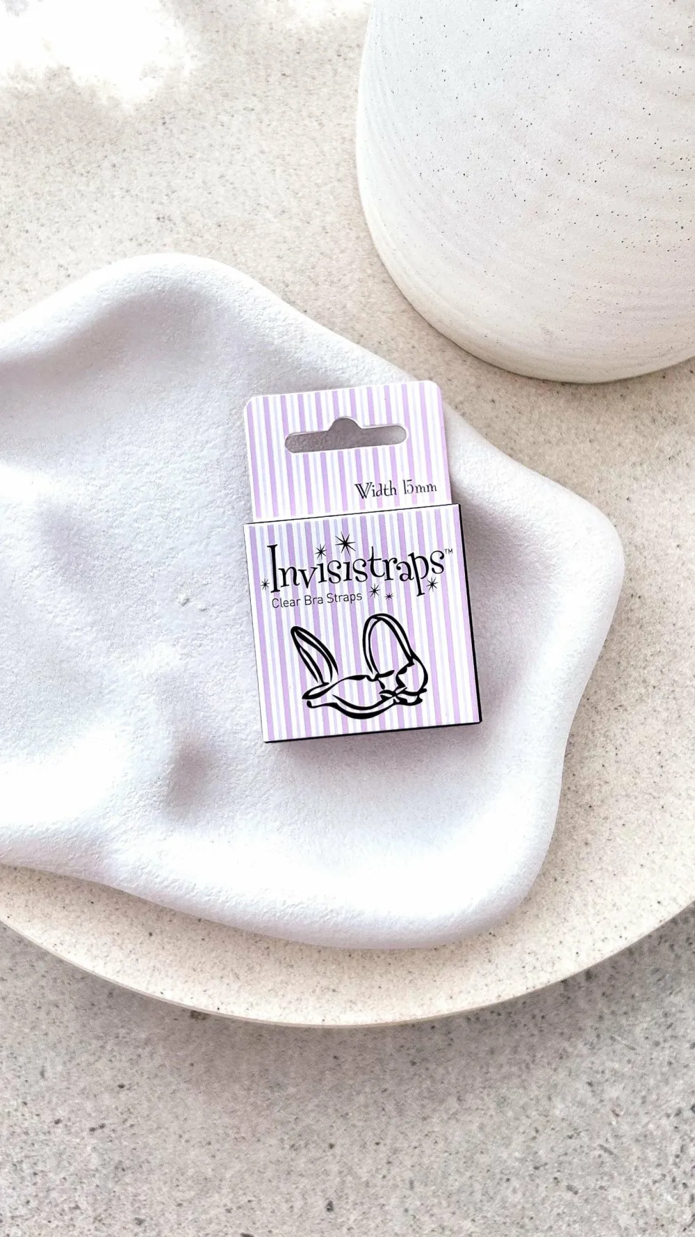 Secret Weapons Beauty|Booby Tape And Bra Accessories^Invisistraps Clear Bra Straps - 15mm