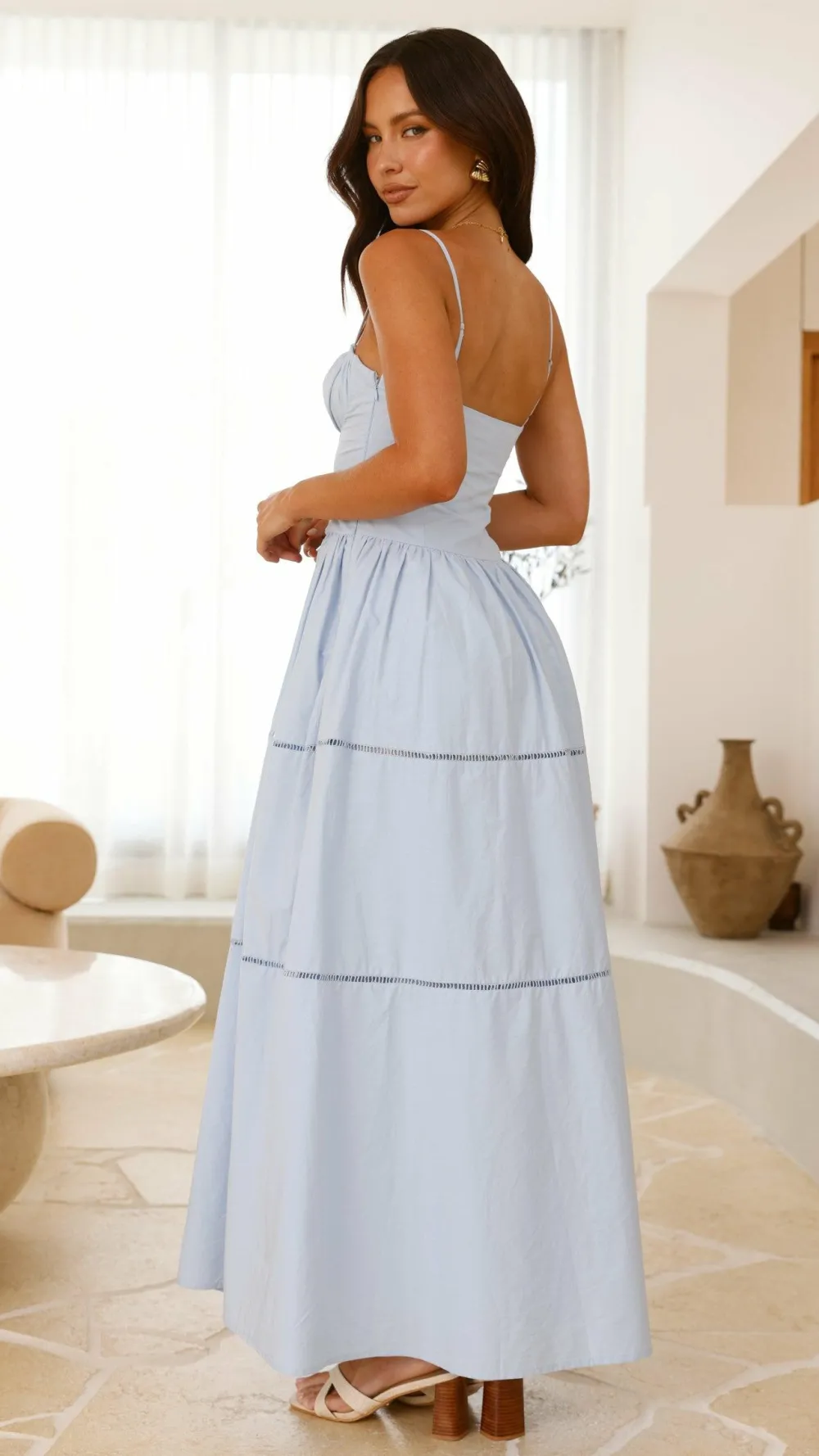 LILYWHYT Dresses|Maxi^Isabella Maxi Dress - Blue
