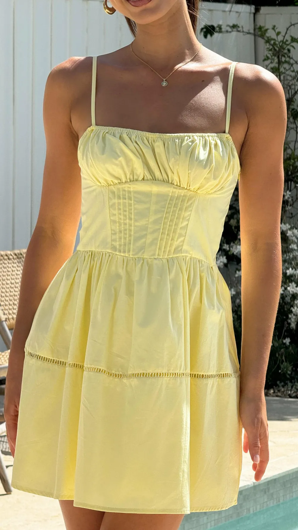 LILYWHYT Dresses|Mini^Isabella Mini Dress - Yellow