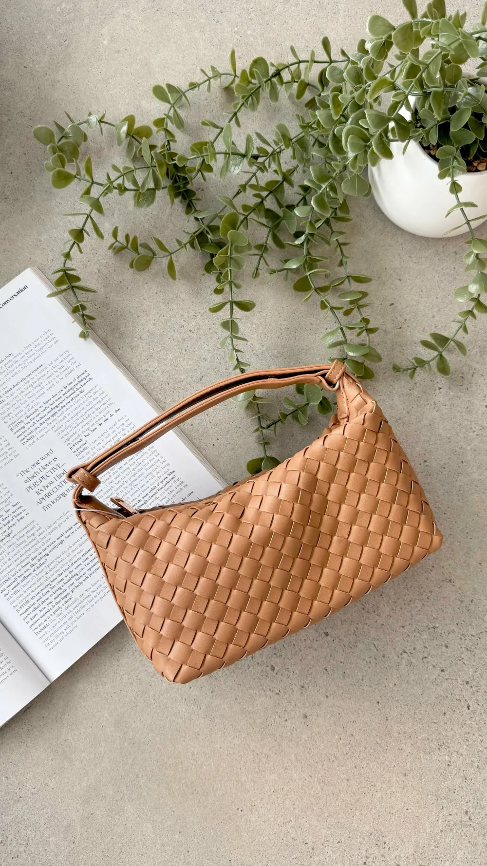 Billini Bags|Billini^Isabelle Handle Bag - Tan
