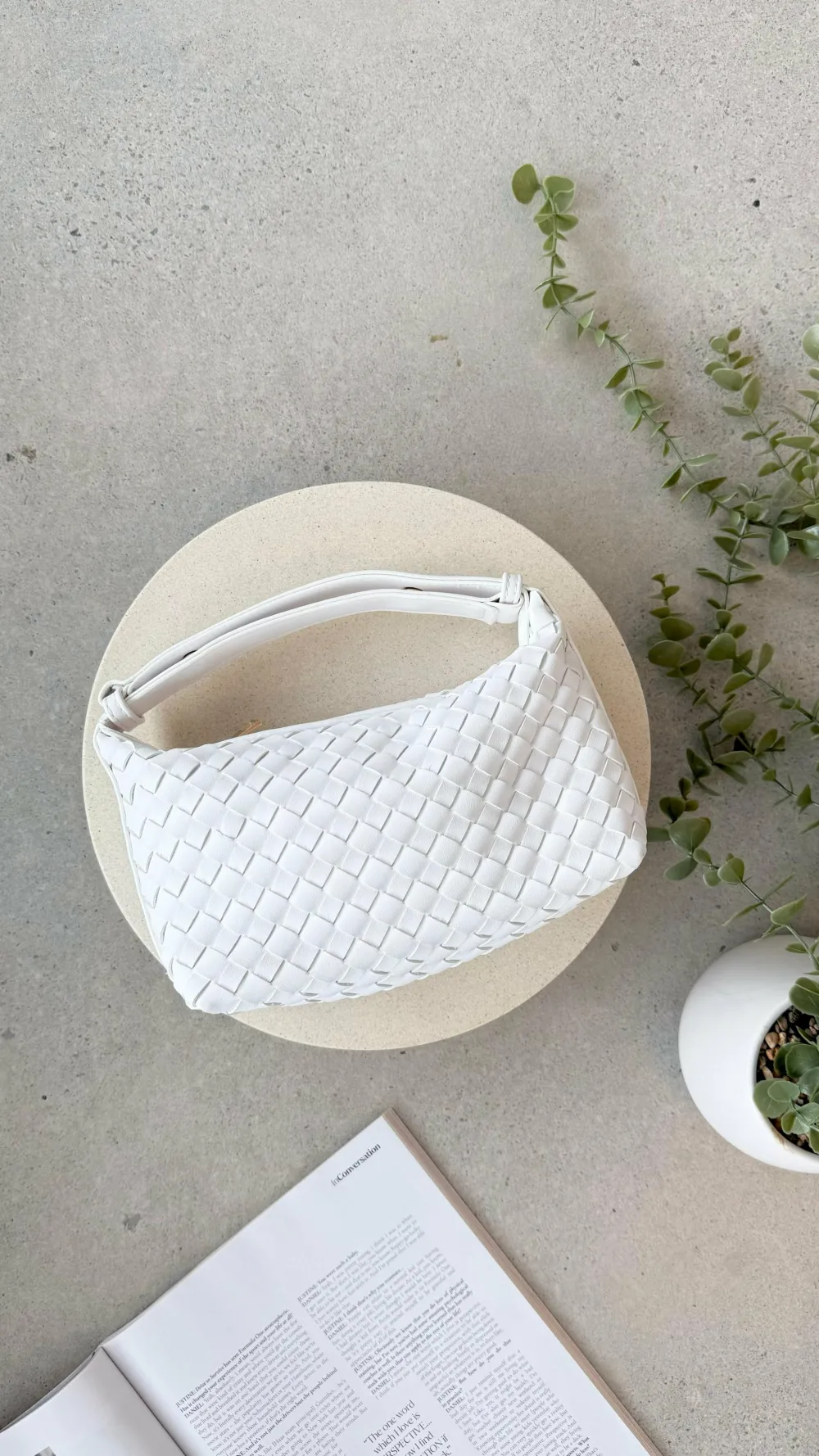 Billini Bags|Bump Friendly^Isabelle Handle Bag - White