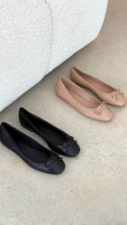 Billini Billini^Isaiah Ballet Flats - Dark Nude