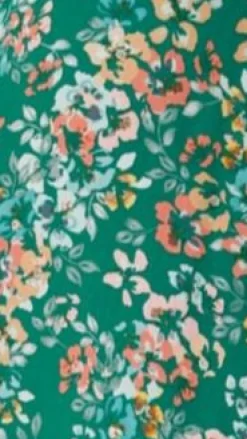 Sweet Acacia Sale Dresses^Itzel Midi Dress - Green Floral