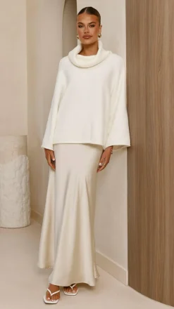 Fashion Allied Knitwear|Knitwear^Jacques Knitted Jumper - White