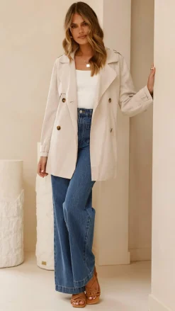 Fashion Allied Coats|Coats^Jaya Coat - Natural