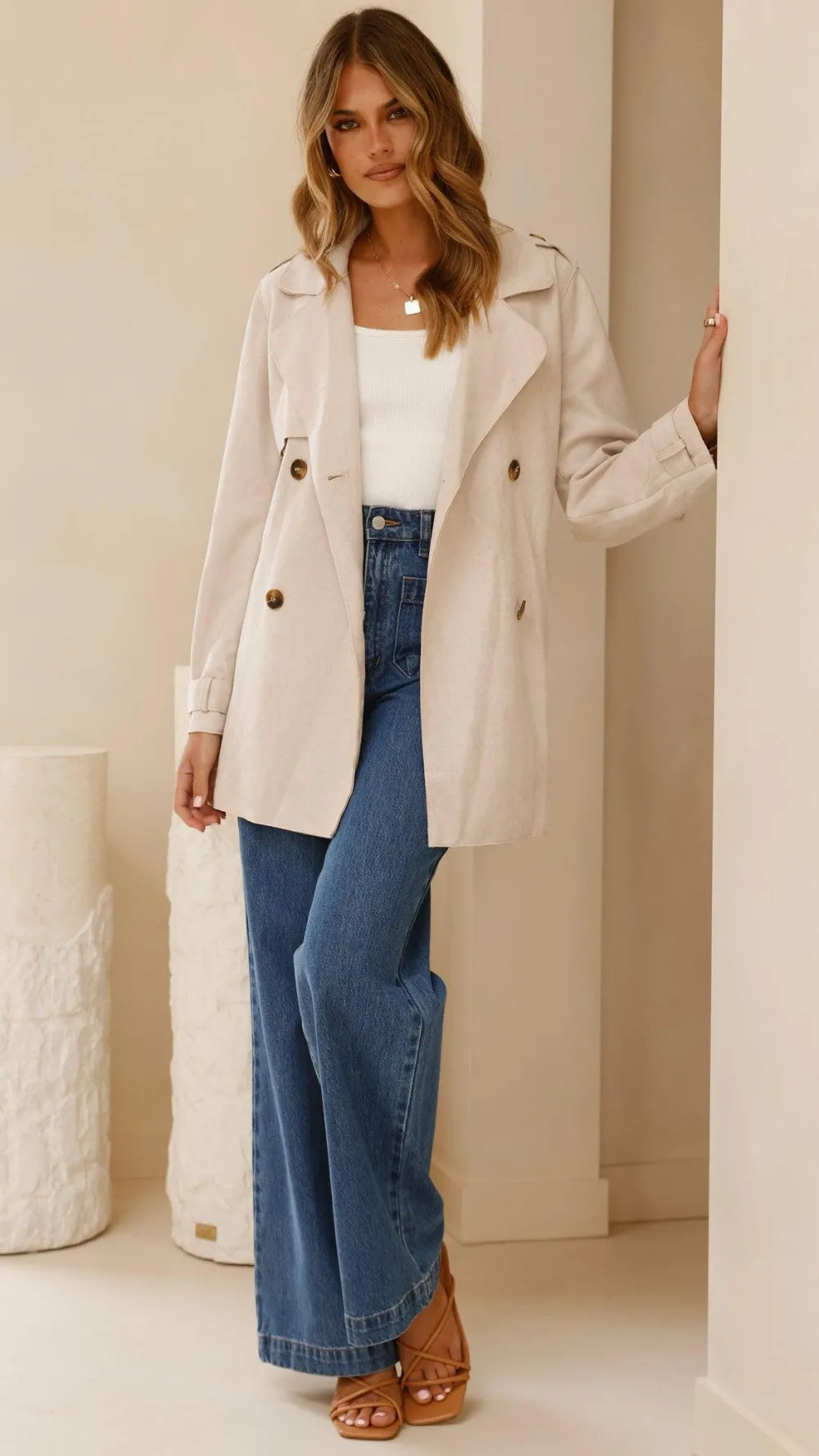 Fashion Allied Coats|Coats^Jaya Coat - Natural