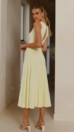My Girl Knit Dresses|Knitwear^Jayde Knit Dress - Yellow
